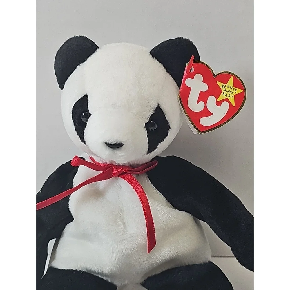 RETIRED Ty Beanie Baby FORTUNE Bear ERRORS With Tags‎